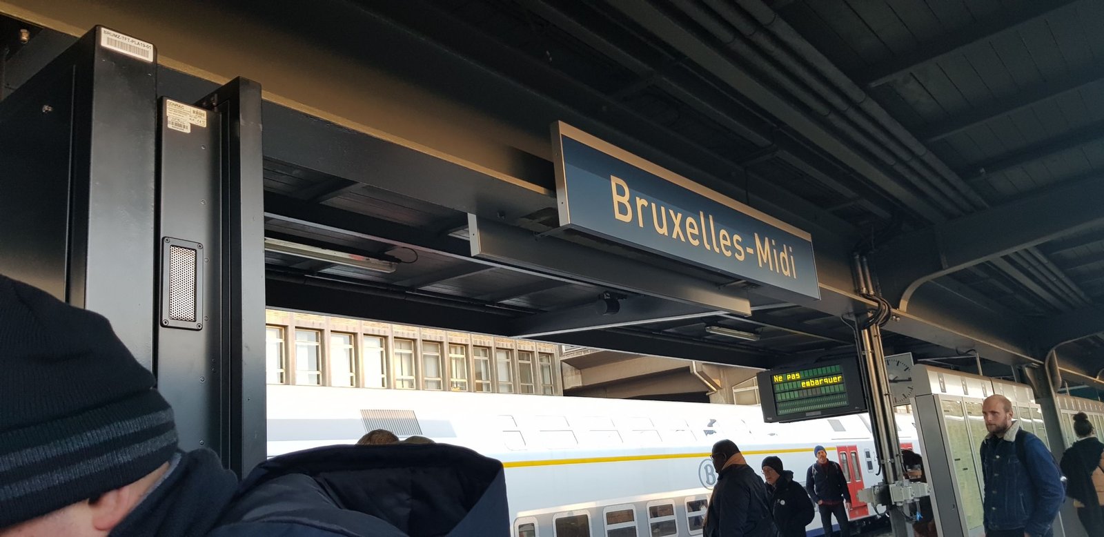 Como moverse por Bruselas en tren
