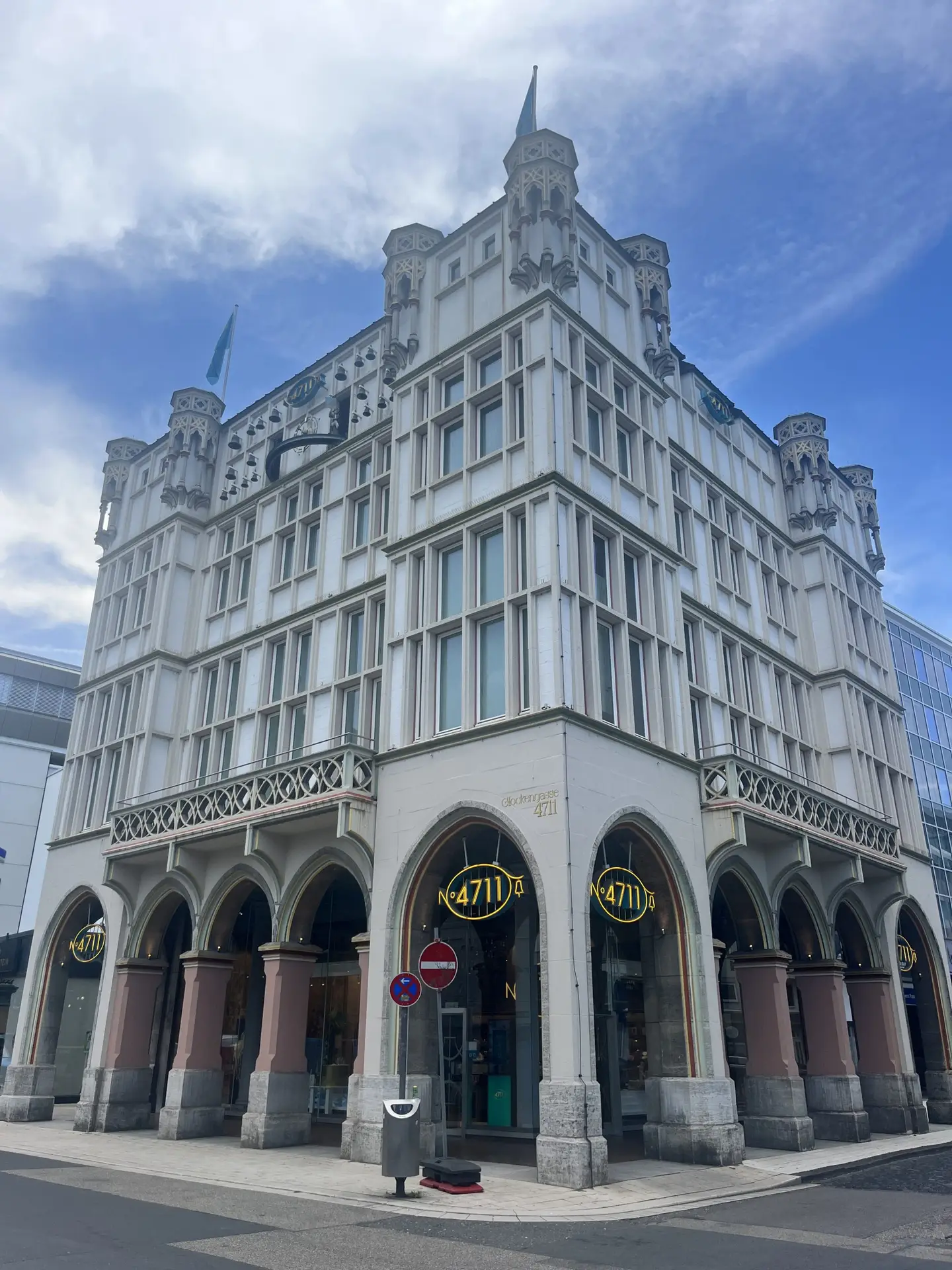 achada de la tienda Dufthaus 4711 en Colonia, origen del famoso Eau de Cologne