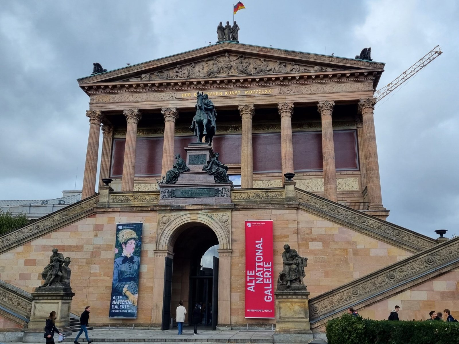 Vista de la Isla de los Museos en Berlín, Patrimonio de la Humanidad.