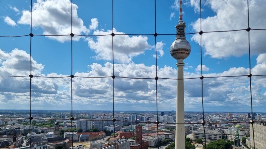 Vista panorámica de Berlín desde uno de los mejores miradores de Berlín