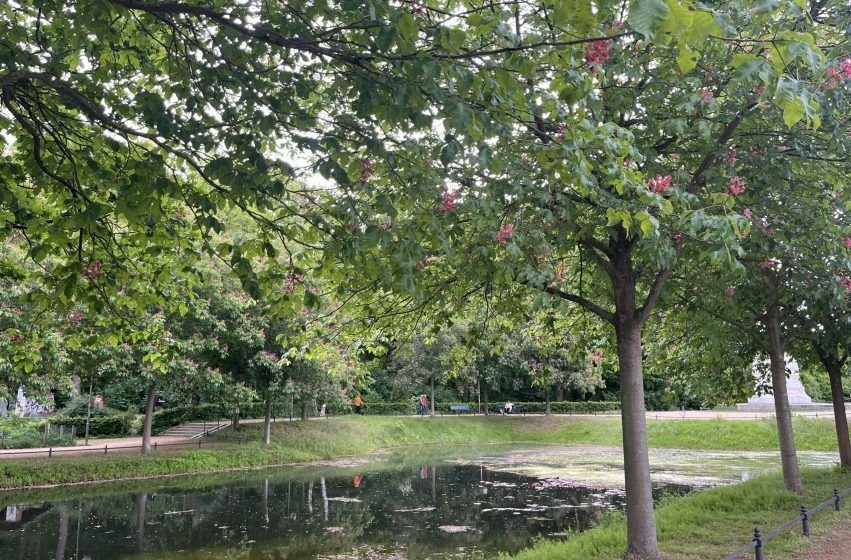 Tiergarten de Berlín, uno de los pulmones verdes de la ciudad.